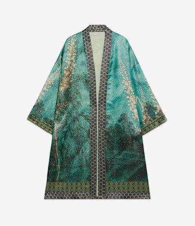 Pierre Louis Mascia PAX Kimono Wool Multicolor PAXSWKM12187WO515048101