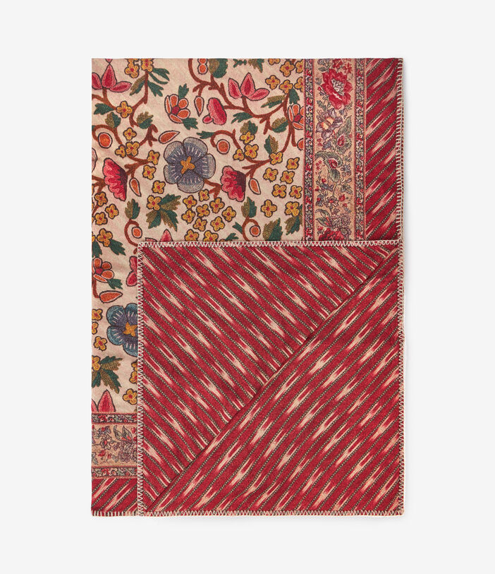 Pierre Louis Mascia MONFERRAT Throw Cashmere 140x200 CHEVRON RED MONFERRAT2S140X200VWS513643101