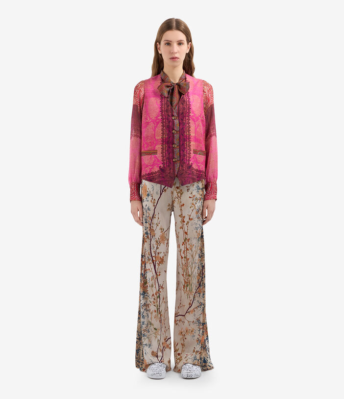 Pierre Louis Mascia ALODOX Gilet Silk FUCHSIA ALODOXGL12535SE515095101