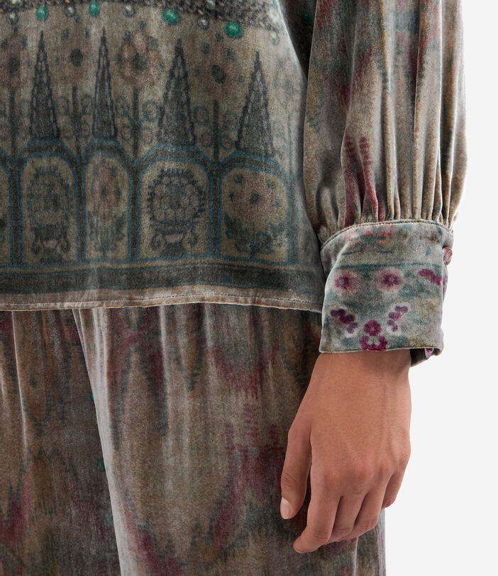 Pierre Louis Mascia KANPUR Longsleeve Shirt Viscose Silk Multicolor KANPURSVCML11947VI513601101