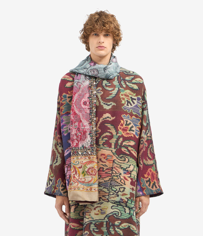 Pierre Louis Mascia ALOEWON Scarf Silk 65x190 Multicolor ALOEWON065X190DSE51583210118