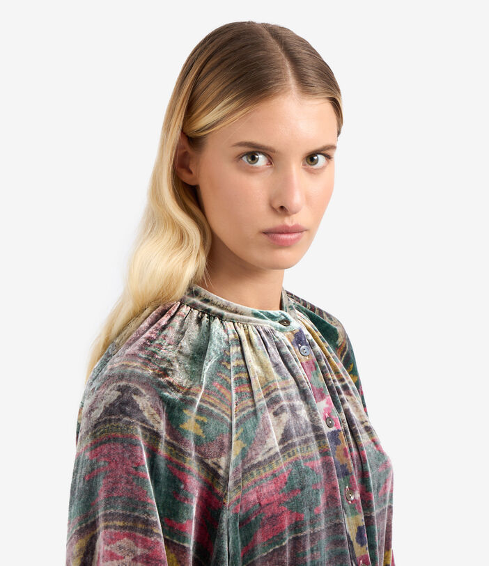 Pierre Louis Mascia KANPUR Dress Viscose Silk Multicolor KANPURSVAB12238VI513590101