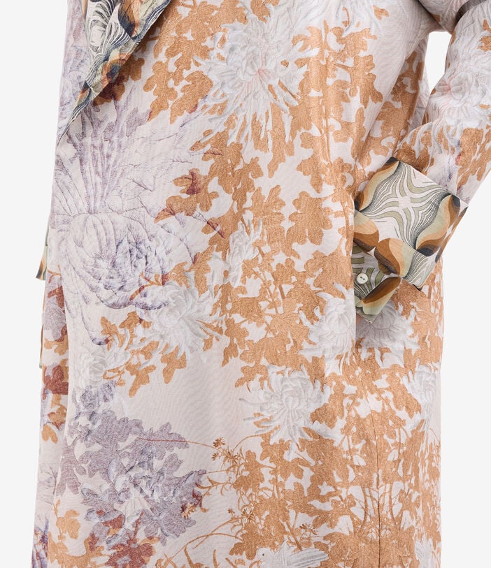 Pierre Louis Mascia ENTHO Raincoat Silk LOTO BIANCO ENTHOSPO12438SE518173101