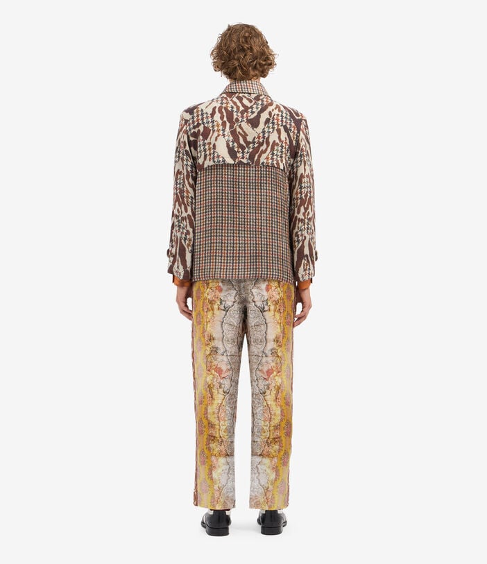Pierre Louis Mascia CAKESC12 Jacket Wool Multicolor CAKESC12SGAGB12611WO516578101