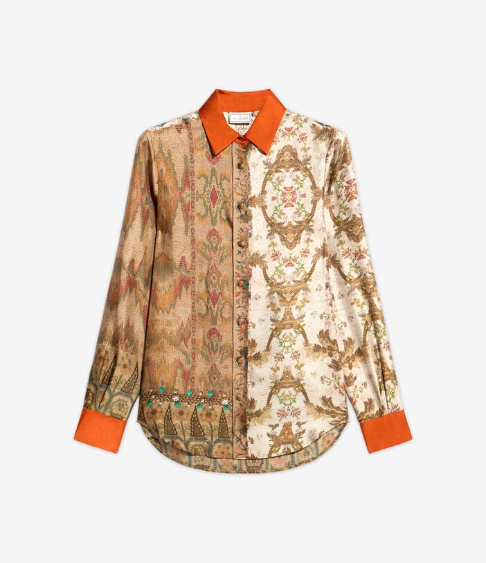 Pierre Louis Mascia ALOE Longsleeve Shirt Silk Multicolor ALOESCML11190SE513220101