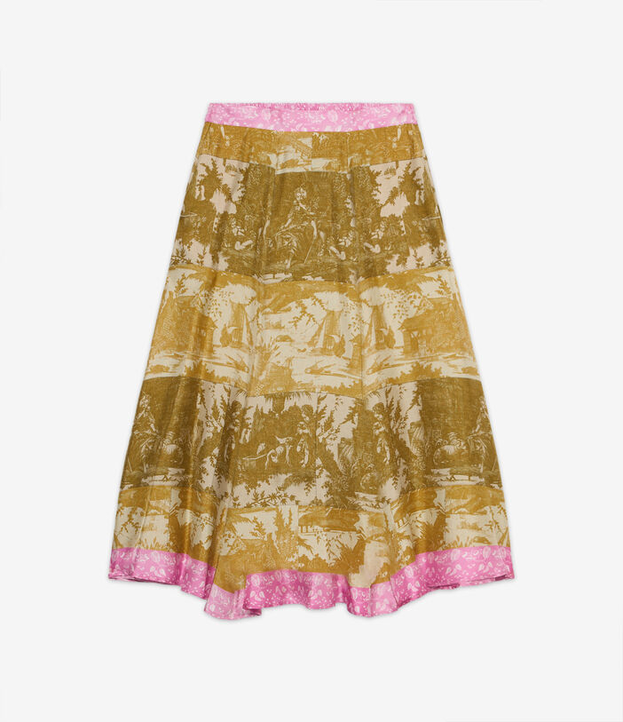 Pierre Louis Mascia ALOE Skirt Silk Pierre Louis Mascia ALOE Skirt Silk MUSTARD ALOESGO12353SE514913101