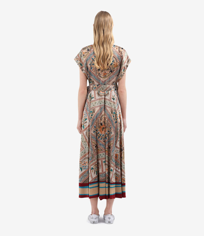 Pierre Louis Mascia ADANASTR Wrap Dress Silk MULTICOLOR ADANASTRSAB12153SE514999101