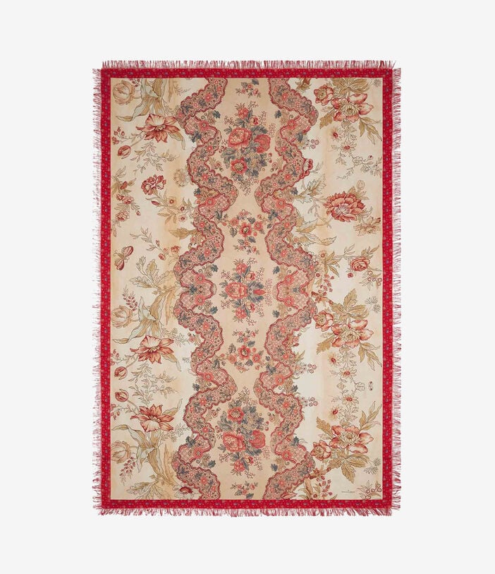 Pierre Louis Mascia ALOEUW Shawl Scarf Silk 135x195 FIORI D’ARGILLA ALOEUWSW135X195S4SE517294101