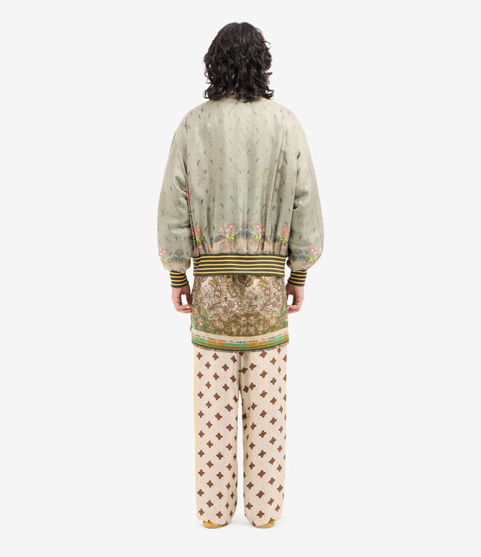 Pierre Louis Mascia ALODOX Bomber Jacket Silk CANNETO ALODOXBM12819SE518200101