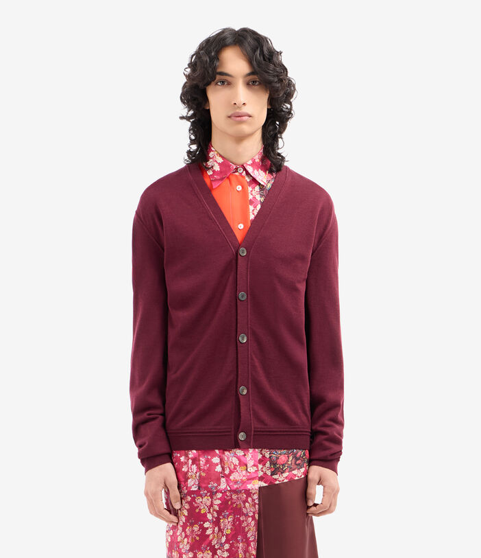 Pierre Louis Mascia TRICOT Cardigan Wool LITOGRAFIA BORGOGNA TRICOTCARPNM101WO143901107