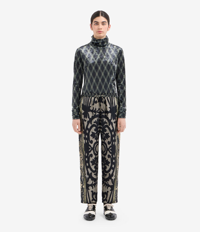 Pierre Louis Mascia ALOE Trousers Silk Pierre Louis Mascia ALOE Trousers Silk BISANZIO ALOESPT10959SE516274101