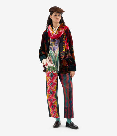 Pierre Louis Mascia KANPUR Jacket Viscose Silk INTARSIO LUNARE KANPURSGC11351VI519501101