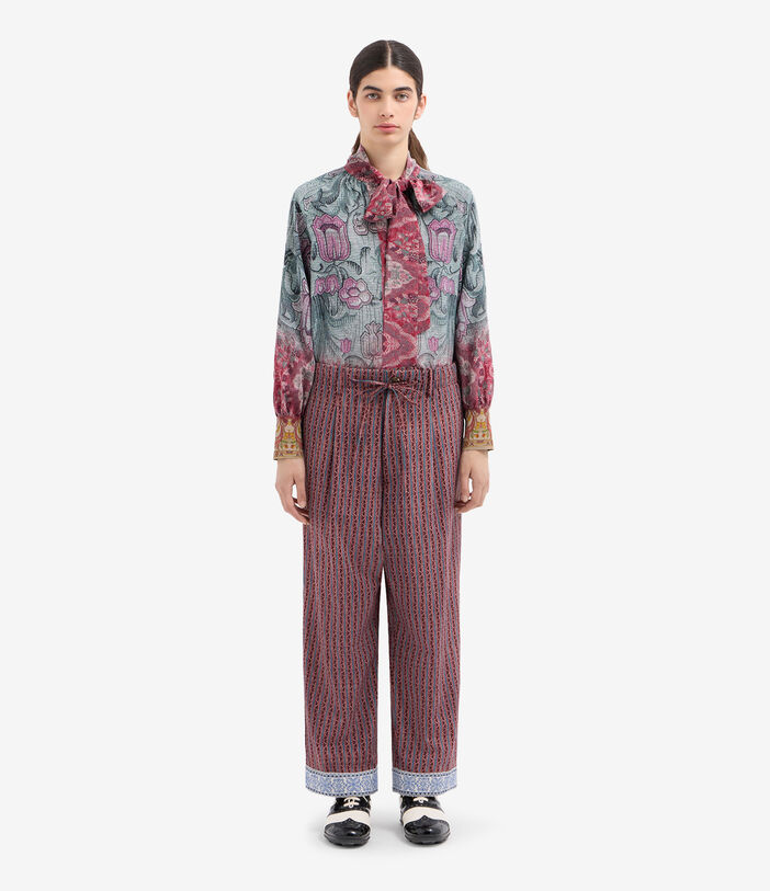 Pierre Louis Mascia DYLAN Trousers Virgin wool Multicolor DYLANSPT12172WV143903101