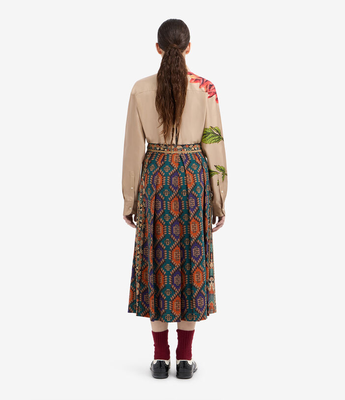 Pierre Louis Mascia DYLAN Skirt Virgin wool Multicolor DYLANSGO12360WV516362101