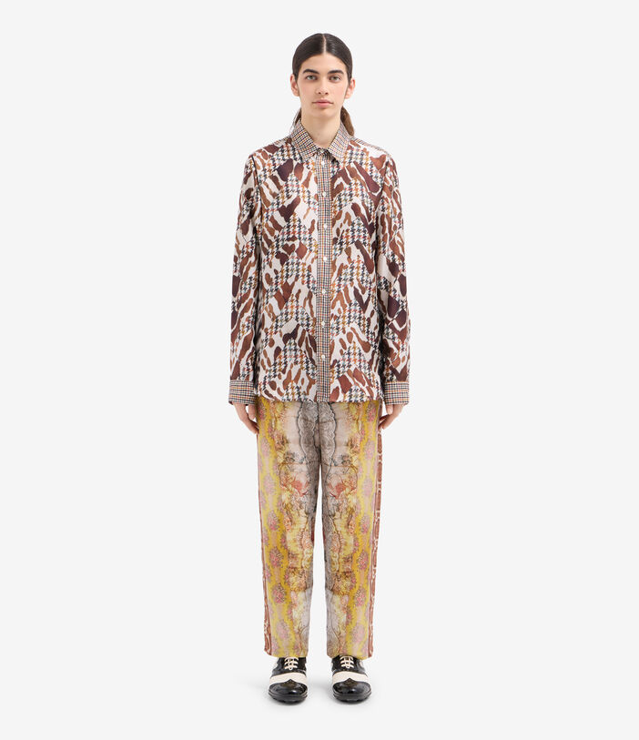 Pierre Louis Mascia ALOE Longsleeve Shirt Silk Multicolor ALOESCML12451SE516222101