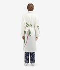 Pierre Louis Mascia ALOEGOTS Dressing Gown Silk WHITE ALOEGOTSSVT12477SE514662101
