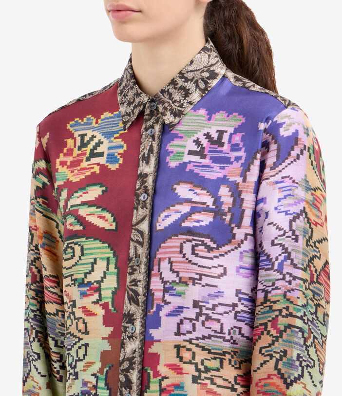 Pierre Louis Mascia ALOE Longsleeve Shirt Silk Pierre Louis Mascia ALOE Longsleeve Shirt Silk MOSAICO ALOESCML12451SE516223101