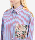 Pierre Louis Mascia ALOTHO Longsleeve Shirt Cotton Silk Multicolor ALOTHOCML11725CO516519101
