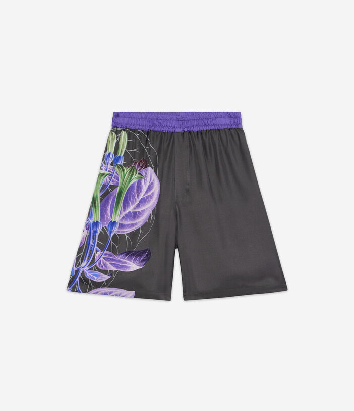 Pierre Louis Mascia ALOEGOTS Shorts Silk BLACK ALOEGOTSSPN11765SE514677101