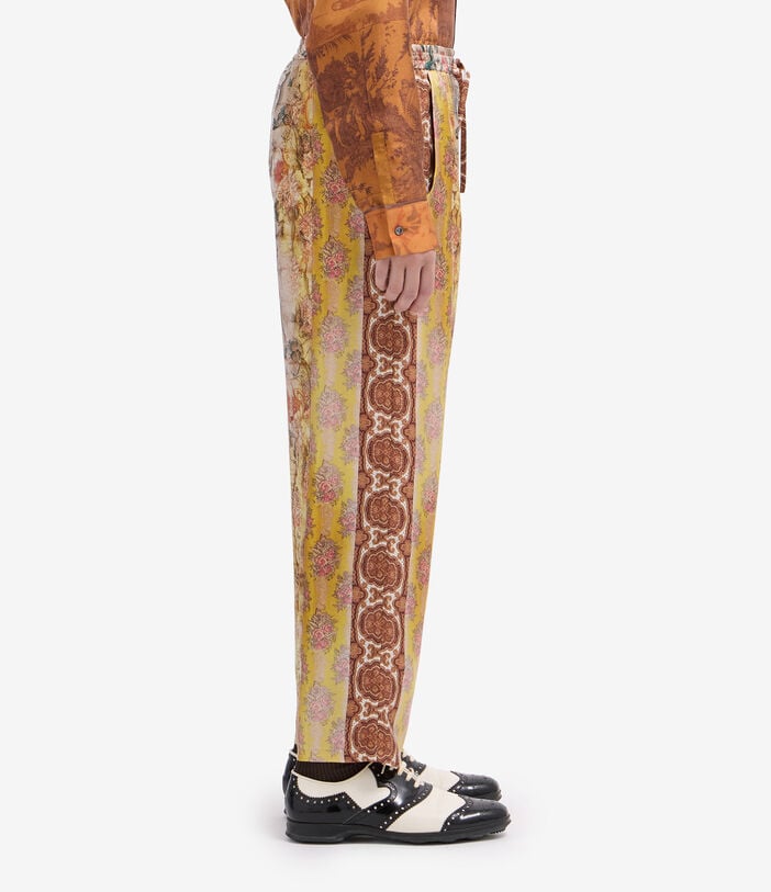 Pierre Louis Mascia ALOE Trousers Silk Pierre Louis Mascia ALOE Trousers Silk Multicolor ALOESPT10959SE516271101
