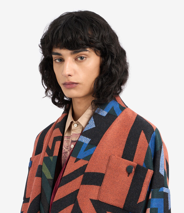 Pierre Louis Mascia JP330ADA Kimono Silk Multicolor JP330ADAKM12342SEKALEDO