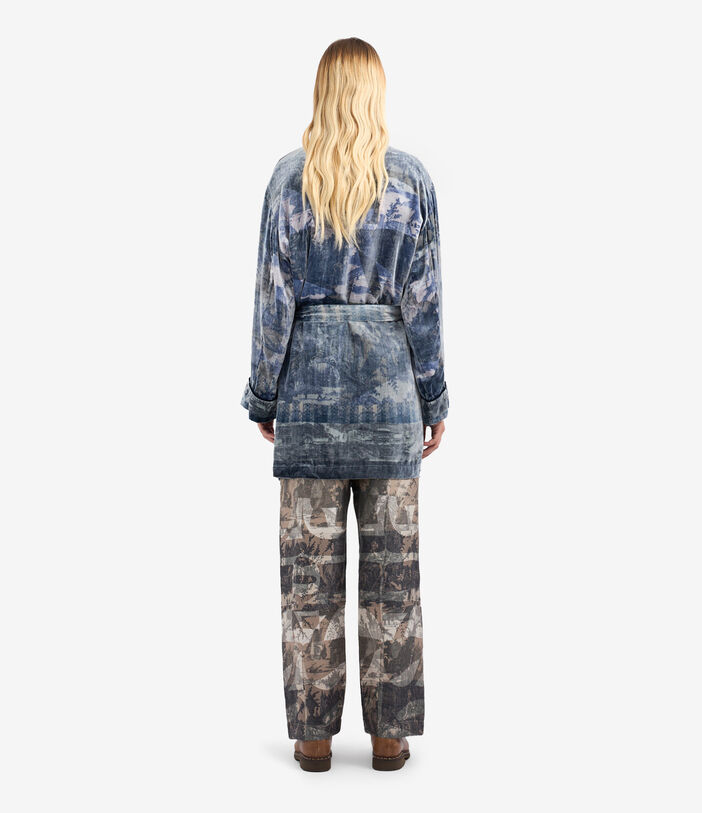 Pierre Louis Mascia KANPUR Dressing Gown Viscose Silk Multicolor KANPURSVVT11668L92VI513587101