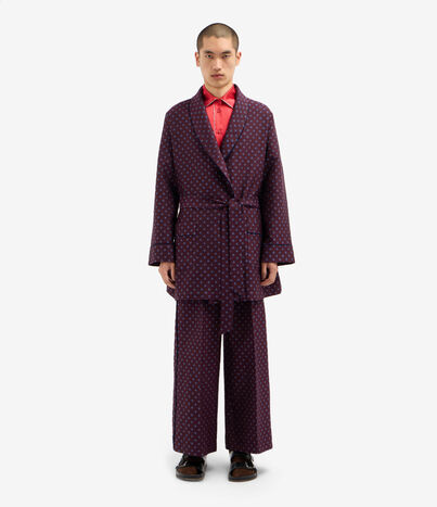 Pierre Louis Mascia JP688ADA Robe de Chambre Soie MOSTO D'INVERNO JP688ADAVT10010L92SEBORDEAUX