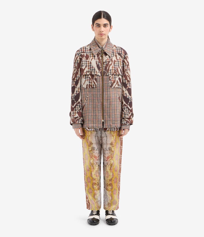 Pierre Louis Mascia CAKESC12 Jacket Wool Multicolor CAKESC12SGAGB12611WO516578101