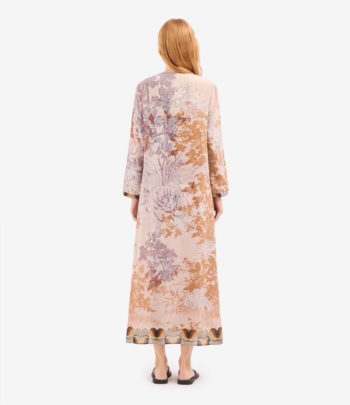 Pierre Louis Mascia BRULE Dress Silk LOTO BIANCO BRULESAB12822SE518268101