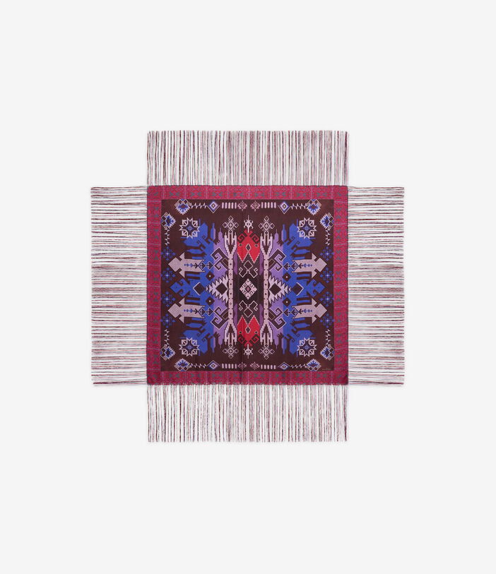Pierre Louis Mascia ALOEUW Shawl Scarf Silk 135x135 Pierre Louis Mascia ALOEUW Shawl Scarf Silk 135x135 Multicolor ALOEUWSW135X135INSE51234110218