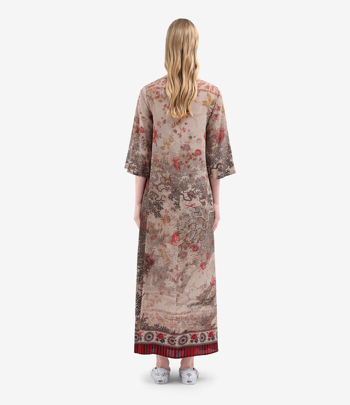 Pierre Louis Mascia TRAPEZIO Dress Silk PARCHMENT TRAPEZIOSAB12440SE514872101