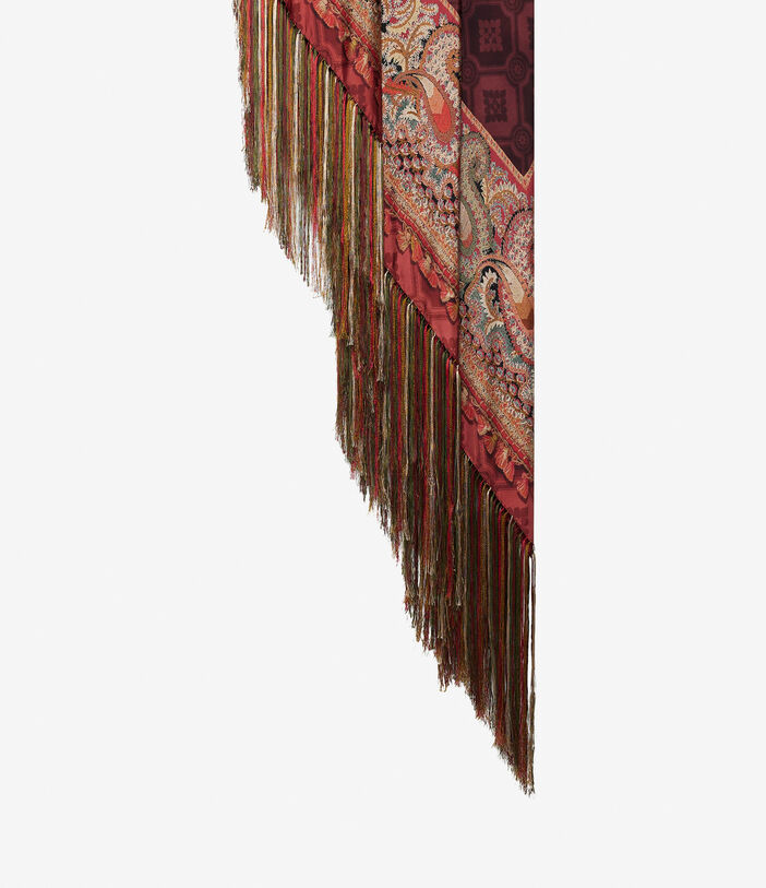 Pierre Louis Mascia ALOEUW Scarf Silk 135x135 Pierre Louis Mascia ALOEUW Scarf Silk 135x135 GRANATO ALOEUWSW135X135INSE51601210118