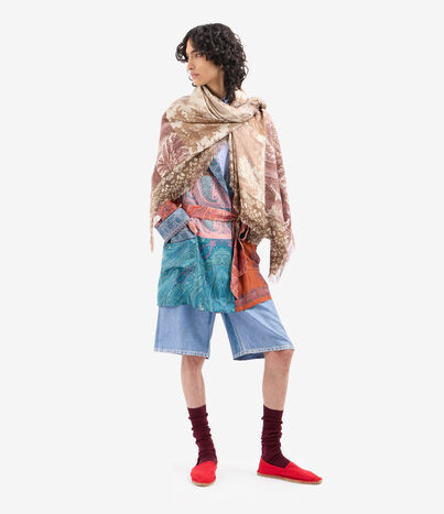 Pierre Louis Mascia ALOE Dressing Gown Silk CORALLO ANTICO ALOESVT10010L92SE518153101