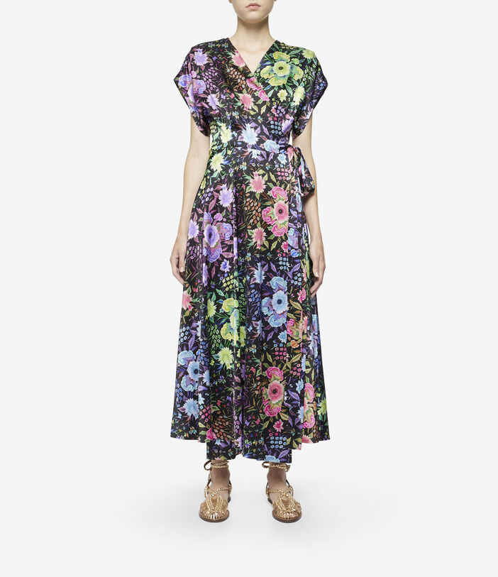 Pierre Louis Mascia ADANASTR Dress Silk Multicolor ADANASTRSAB12153SE136890103