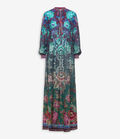 Pierre Louis Mascia TETRIS Kaftan Dress Silk PEONIA TETRISSVAB11941SE518224101