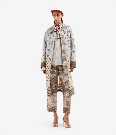 Pierre Louis Mascia ALOE Longsleeve Shirt Silk CARTA ANTICA ALOESCML10643SE517718101