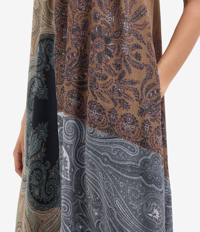 Pierre Louis Mascia BRULE Sleeveless Dress Silk CORALLO ANTICO BRULESAB12810SE518201101