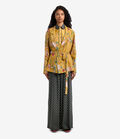 Pierre Louis Mascia ADANASTR Palazzo Trousers Silk Pierre Louis Mascia ADANASTR Palazzo Trousers Silk Multicolor ADANASTRSVPT11094SE122471101