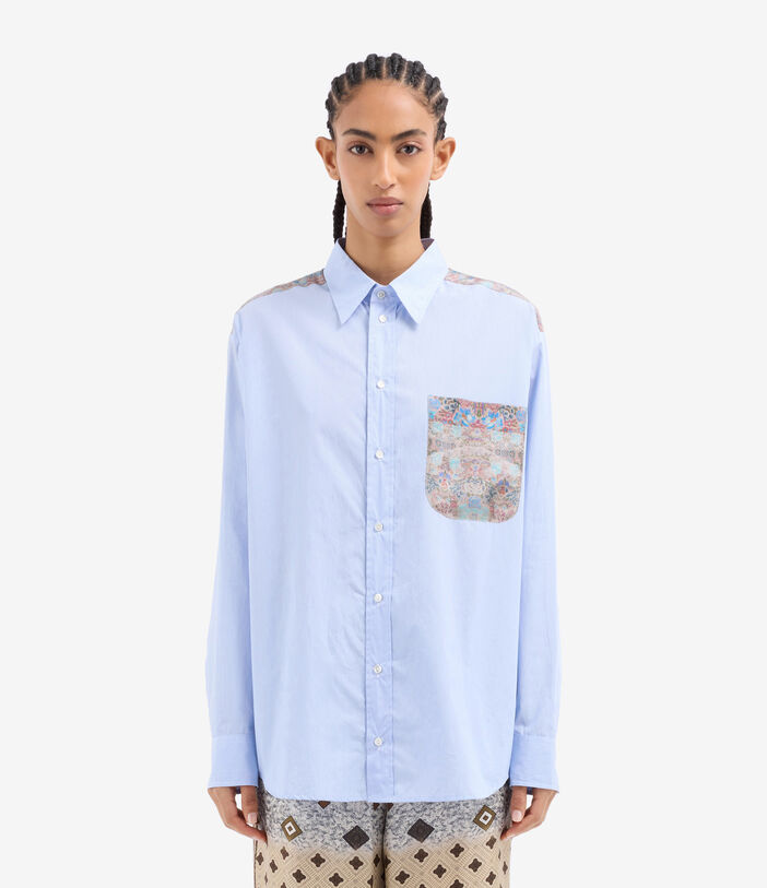 Pierre Louis Mascia ALORHI Longsleeve Shirt Cotton Silk ARAZZO ALORHICML11725CO517861101