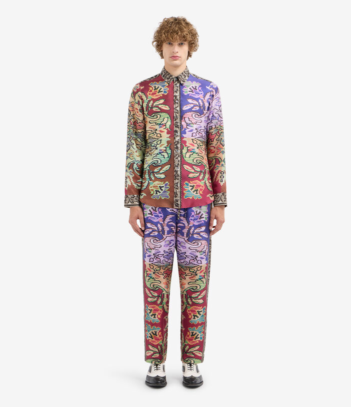 Pierre Louis Mascia ALOE Longsleeve Shirt Silk Pierre Louis Mascia ALOE Longsleeve Shirt Silk MOSAICO ALOESCML12451SE516223101
