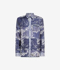 Pierre Louis Mascia ALOE Longsleeve Shirt Silk INDACO ALOESCML10642SE518111102
