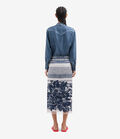 Pierre Louis Mascia ALOE Wrap Skirt Silk RAMPICANTE BLU ALOESGO12830SE518397101