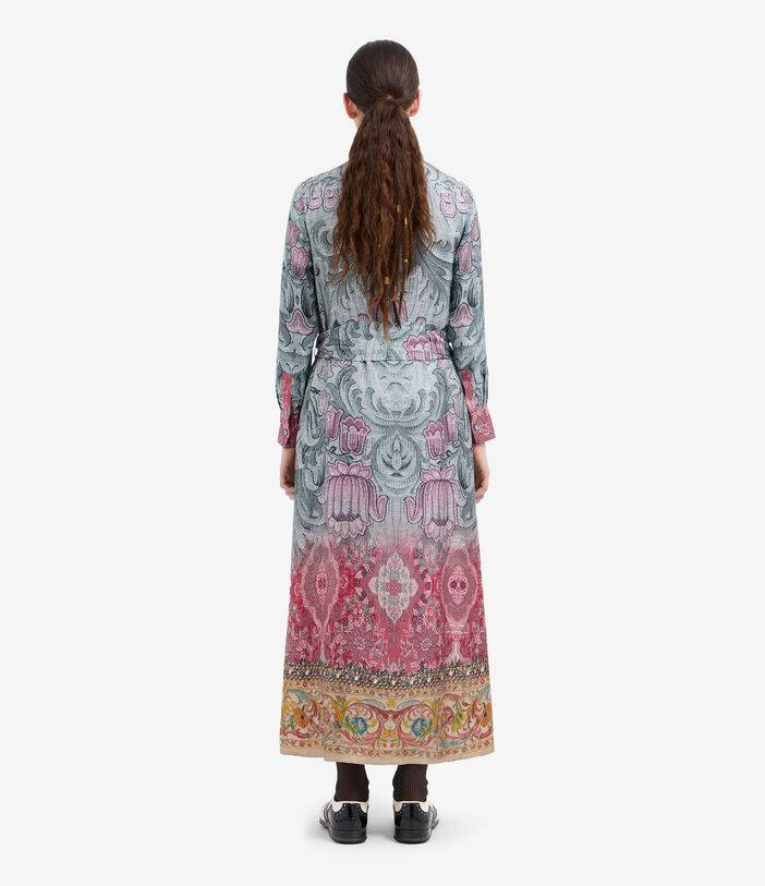 Pierre Louis Mascia ALOE Shirt Dress Silk Pierre Louis Mascia ALOE Shirt Dress Silk Multicolor ALOESAB12448SE516284101