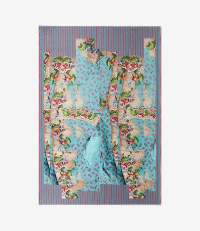 Pierre Louis Mascia PALLINO Shawl Scarf Silk 135x195 Multicolor PALLINOSW135X195SSE51196410118