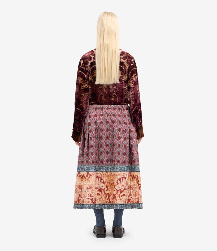 Pierre Louis Mascia ALODOX Skirt Silk Multicolor ALODOXGO12681SE516689101