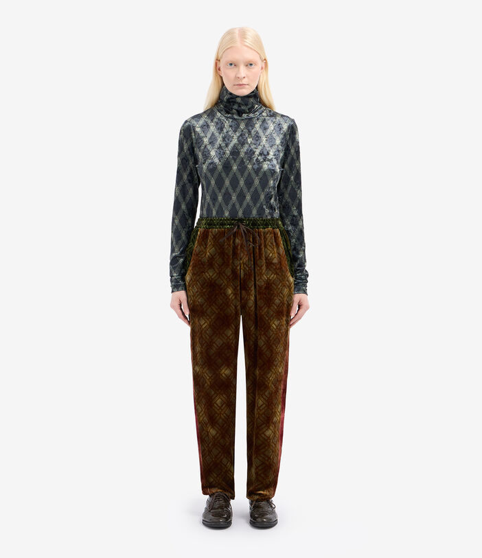 Pierre Louis Mascia KANADA Trousers Viscose Silk Multicolor KANADAPT11667VI516441101