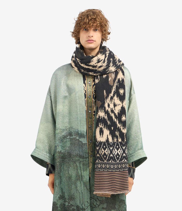 Pierre Louis Mascia PANCAKE Throw Wool 130x190 Pierre Louis Mascia PANCAKE Throw Wool 130x190 Multicolor PANCAKESGA130X190SWO515636101600
