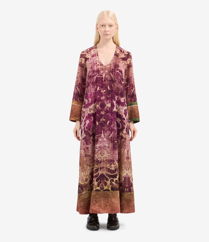Pierre Louis Mascia TRAPEZIO Dress Silk Pierre Louis Mascia TRAPEZIO Dress Silk Multicolor TRAPEZIOSAB12349SE516376101