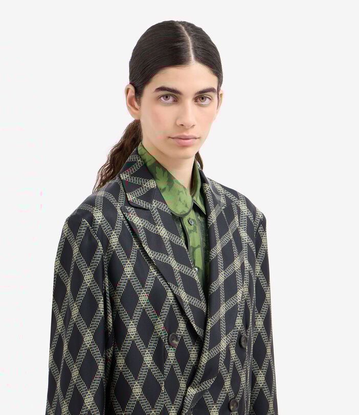 Pierre Louis Mascia FANCY Jacket Silk Pierre Louis Mascia FANCY Jacket Silk Multicolor FANCY2SGC12167SE516430101