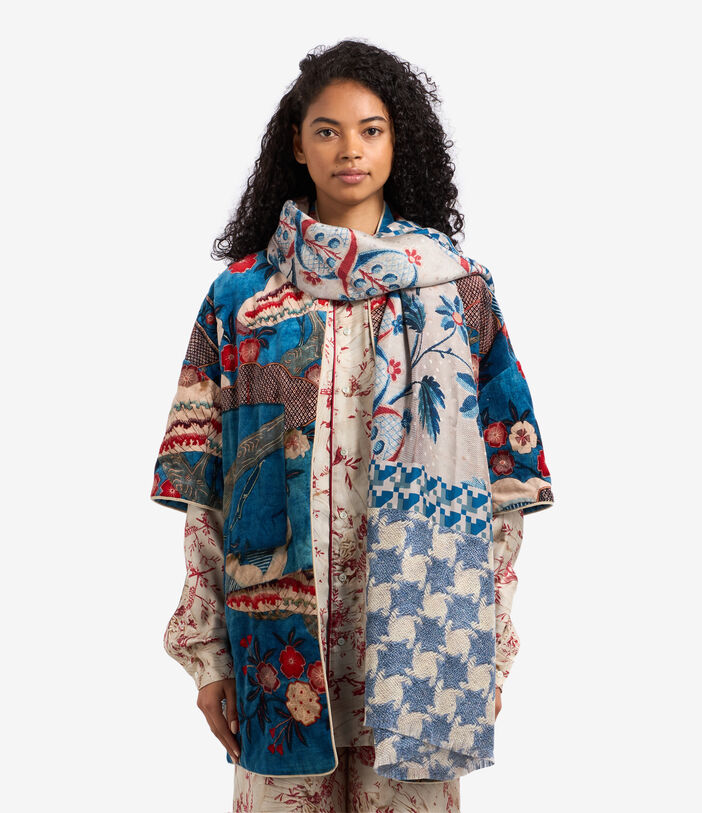 Pierre Louis Mascia PALLINO Shawl Scarf Silk 135x195 Multicolor PALLINOSW135X195SSE51195310118